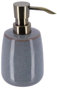Dávkovač mydla Louxor, modrá/s prvkami vo farbe nerez, 200 ml