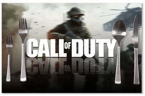 Sablio Prestieranie Call of Duty Vrtuľník: 40x30cm