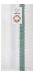 Sada kuchynských utierok SOFIA biela / zelená