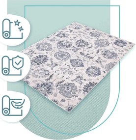 Koberec Dywilan Moon Latica strieborný