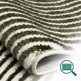 Angel Carpet, Kusový koberec Zafiro 25 Green, 160x230, zelená, kancelária