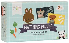 A Little Lovely Company - priradzovacie puzzle - pochúťky pre zvieratká