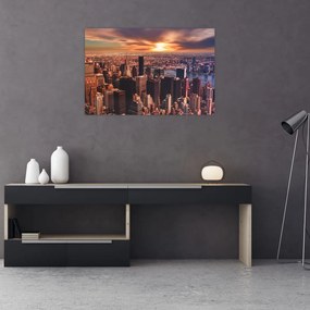 Obraz - Pohľad na metropole (90x60 cm)