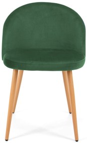 Jedálenská stolička Saffron (tmavo zelená). Vlastná spoľahlivá doprava až k Vám domov. 1069495
