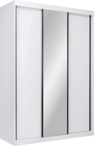 XXXLutz SKRIŇA S POSUVNÝMI DVERAMI, biela, 150/215/59,5 cm P & B - Skrine - 000885001501