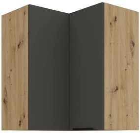 Kuchynská skrinka Aria-Gr/Ar Anti Fingerprint 60x60 Gn-72 2f (90°)