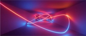 Obraz modernej abstrakcie (120x50 cm)