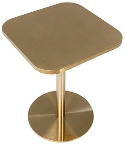 Julie príručný stolík mosadzný 50x50 cm