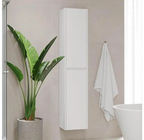 Kúpeľňová skrinka TRONDHEIM 174 cm biela