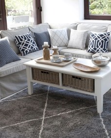 Koberec Royal Rhombs dark grey/cream 160x230cm