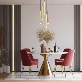 Rabalux 72361 - Luster na lanku RAMIRA 5xG9/5W/230V zlatá