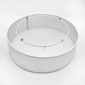 Brilagi - LED stropné svietidlo BELLADONNA 2xE27/15W/230V pr. 40 cm biela/dub or