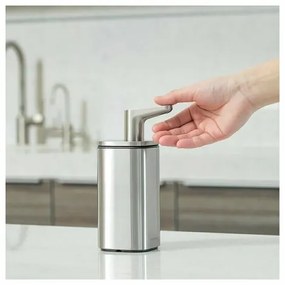 Simplehuman Dávkovač mydla a dezinfekcie Pulse 295 ml, nerez, S