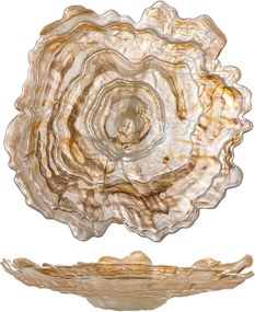 Béžová sklenená misa ø 38,5 cm Asimi – Bloomingville