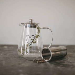 Eulenschnitt Čajová kanvica so sitkom Heart 1,2 l