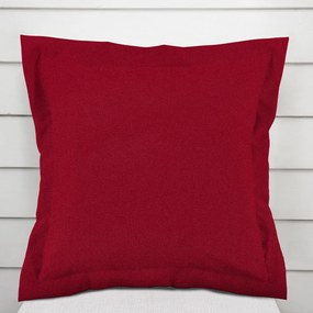 Biante Dekoračná obliečka na vankúš s lemom BKU-106 Vínová 50 x 60 cm