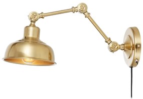 Nástenná lampa v zlatej farbe Markslöjd Grimstad
