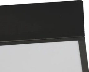 LED stropné svietidlo LED/480W/230V 3000/4000/6500K 120x120 cm čierne