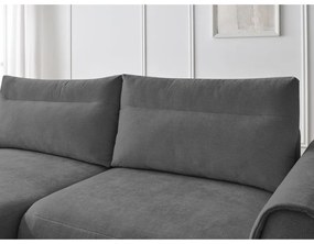 Sivá rohová pohovka Aden – Bobochic Paris