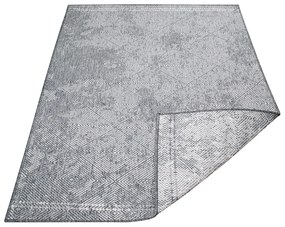 Dekorstudio Obojstranný koberec na terasu DuoRug 5845 - sivý Rozmer koberca: 80x150cm