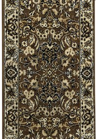 Koberce Breno Behúň PRACTICA 59/DMD, šíře role 80 cm, hnedá, viacfarebná