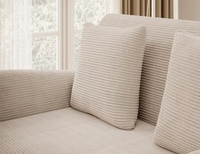 Béžová 2 miestna pohovka ARIO JARELL, rozkladacia