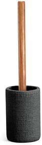 Erga Craft, toaletná WC kefa na postavenie, čierna matná, ERG-08572