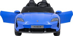 Elektrické autíčko Porsche Taycan Turbo S modré