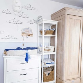 Samolepka do detskej izby jarné mraky 70x50 cm