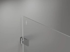 Mexen Lunar-B, L Otočné ľavé sprchové dvere 110 cm, číre sklo, chrómový profil, 832SL-110-050-01-00-L