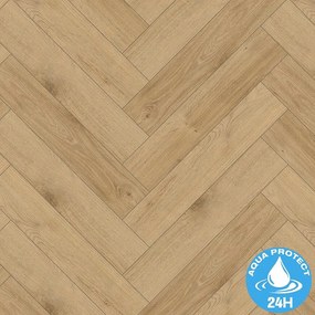 Laminátová podlaha vodeodolná Dub Benidorm 8mm AC5 Herringbone WR 64112