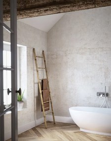 Aqualine Aqualine, BAMBUS odpadkový koš guľatý 5l, biela, BI007