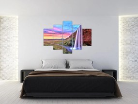Obraz - Vodopád Seljalandsfoss (150x105 cm)