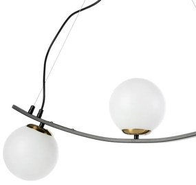 ONLI - Luster na lanku TRIO 3xE14/6W/230V čierna