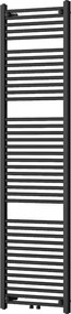 Mexen Mars, vykurovacie teleso 1800 x 500 mm, 814 W, čierna, W110-1800-500-00-70
