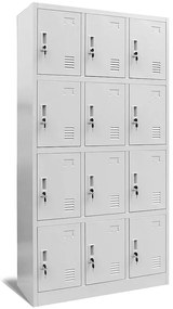 Skriňa Marcin kovová šedý