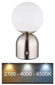 Globo 21006N - LED Stmievateľná dotyková stolná lampa JULSY LED/2,5W/3,7V GL7555