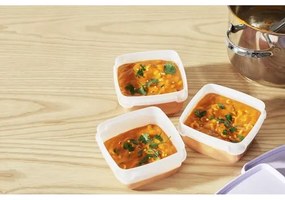 SmartStore Sada plastových dóz Freezer 2 ks, levanduľa, 1200 ml, 1200 ml