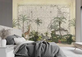 Gario Fototapeta Zvieratá z Afriky - Andrea Haase Materiál: Vliesová, Rozmery: 350 x 245 cm