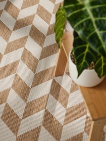 Ted Baker, Kusový koberec Ted Baker Haringey 106379 Natural White, 80x200, béžová, chodba / predsieň