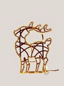 DECOLED LED svetlo pre jeleňa 47 × 64 cm, IP67, teplá biela