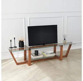 TV stolík Putilo (orech) . Vlastná spoľahlivá doprava až k Vám domov. 1095531