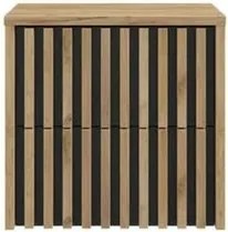 Kúpeľňová skrinka s krycou doskou SAT Delano 60x56x45 cm dub mat DELANO60ZDCDE