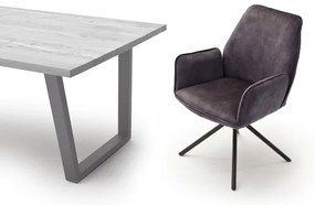 Jedálenské stoličky NEXORO, 2 ks, antracit