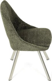 Jedálenská stolička zelená DCL-W1174 GRN2