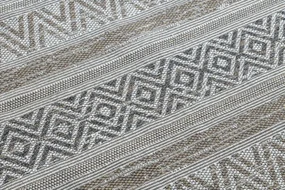 Koberec EKO SIZAL BOHO Casa Zygzak 2806 krém / taupe