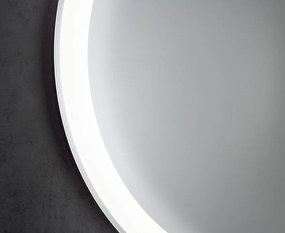 Aqualine Sapho, NOA guľaté zrkadlo s LED osvetlením, priemer 60cm, OM260