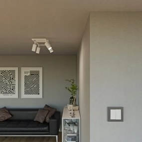 Bodové svietidlo 4xGU10/30W/230V biele