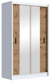 Skriňa ART 120 biela/artisan