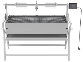 Cattara Gril na drevené uhlie s elektrickým ražňom Piglet, 138 x 96 x 62 cm